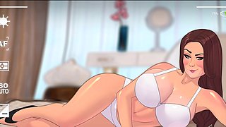 Hentai animation with Misskitty2k, not my dad involved