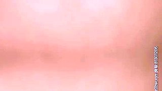 Extreme close up of Japanese teen masturbating