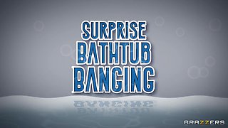 Surprise Bathtub Banging With Ricky Spanish, Jayden Starr - Brazzers