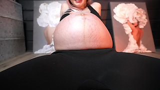 Pregnant, Huge Belly and Leggings Fetish