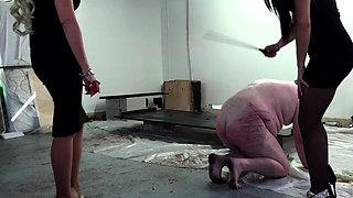 Naughty blonde femdom fetish hottie rams ass with strapon