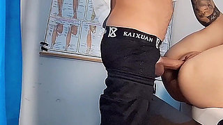 Stepmother Takes Her Stepdaughter to the Naughty Gynecologist!