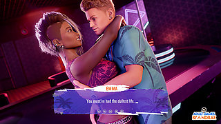 EP14: Quickie with Emma in the Dressing Room - Grand Tits Adventure (Gameplay)