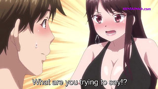 Massive Pussy Licking and More Cum on First Swinger Party for Busty Babe