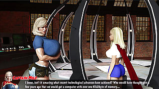 Muscle MILF Fucking a Big Cock Cockham Superheroes 51