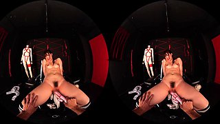 Asian naked slut VR porn