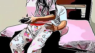 Step Niece Wants Me To Teach Her Video Games - Ends Up Riding My Cock - Cartoon Family Fun