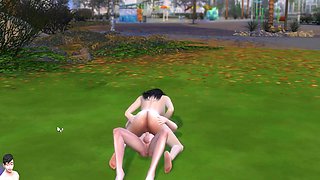 The Sims Public Sex With Big Boobs Girlfriend