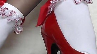 Caught Watching Porn in the Office! Your Boss in Red Heels Turns You Into a Nylon Slave! POV, JOI, Part 1 Lady Victoria Valente