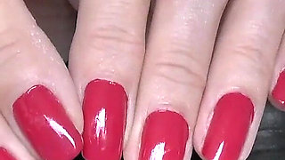 Classic Red Fingernails, Lady Victoria Valente