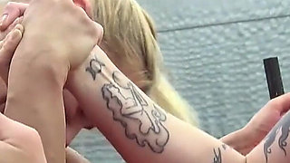 Two Curvy MILF's Armwrestling at the Gym