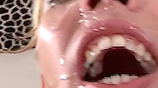 Suzy Eating Feet and Ass Deep Throat Facial Face Piss