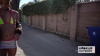 Skinny Hooker Alexis Tae Is Addicted To Bryan Gozzling's Nasty