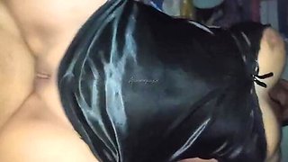 Filipina MILF Gets Creampied by Son's Best Friend - Tight Pussy Dripping Cum!