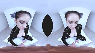 Anna de Ville Latex 4K: Big Tits, Blowjob  Anal Porn