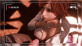 final fantasy tifa&aerith and big cock (animation with sound) 3D Hentai Porn SFM Compilation
