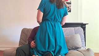 Real estate agent gets down in a hot sex film with some serious excitement