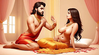 Hot Indian Desi Bhabhi Love Massage - Full Uncut Sensual Massage & Deep Romance