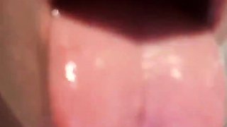 Amateur striptease and Solo masturbation