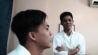 Asian gay loves fucking in asshole