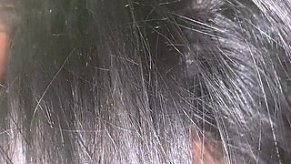 Brunette Slut Gives Blowjob To Big Cock Outdoors