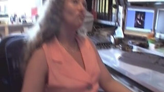 Chuuby German Slut Fucked Hard in the Office