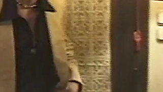 That Big Blonde Slut Gets Submitted by Two Big Hard Cocks