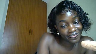 I Take a Whole Hand Inside My Wet Ebony Pussy