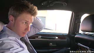 Brazzers Taxi Service With Levi Cash, Bridgette B - Brazzers