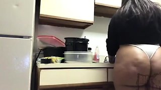 Hot Black Maid Does Some Webcam Black and Ebony