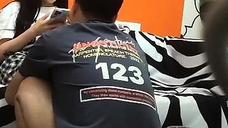 Extreme close up of Japanese teen masturbating Uncensored