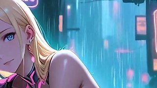 A Futuristic World with Beautiful Women and Cyborgs