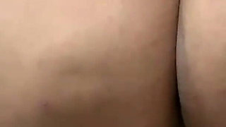 The Cuckold Can Never Resist Seeing Me Showing My Hole and Cums Massively