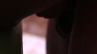 Little Lovet batthroom fucks her boss with panties on.mp4