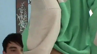Tattooed Luna Katsuen with piercings sucks and fucks cock to get her creampie