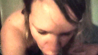 Generous Mom Sucks up Every Last Drop of Sperm