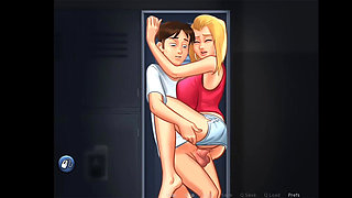 Hot Teen Fucking in a Locker