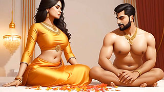 Hot Indian Desi Bhabhi Love Massage Full Uncut Sensual Massage & Deep Romance