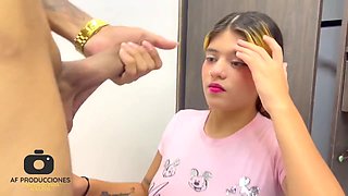 I Seduce My Stepbrother To Fuck Me While We Are Alone At Home