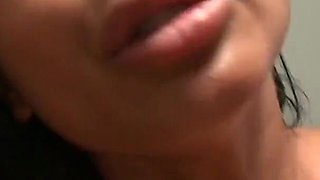Big slut in the office shows desire for cock