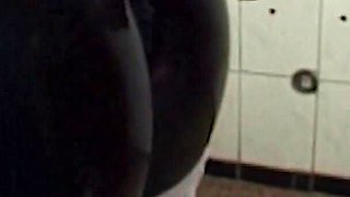 The Latex Maid Teaches Manners with Whips Restraints Peeing Anal Dildo