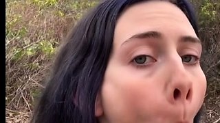 Extreme amateur pov blowjob and get tit fucked