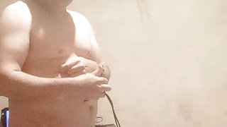 I got naked in the cold and jumped rope