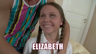18 Years Old - Russian 18yo Girl Elizabeth Gets Filled With Sperm