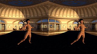 Shimmy Topless - 3D CG VR Solo - SkinRays - SexLikeReal