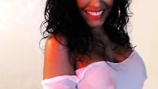 Hot Black Maid Does Some Webcam Black and Ebony