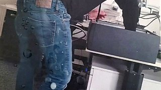 Cumtribute to Christian Kirchner's sexy ass