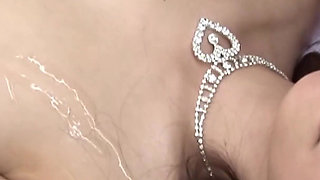 Super Sexy Female Dressed as Santa's Helper, Her Hole Filled with a Hard.