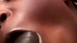 Hung Black Dude Gives the Incredibly Busty Ebony Babe the Intense Anal Plowing She Deserves