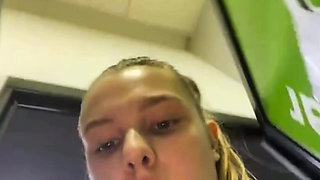 Squirting and Masturbating at the Gym
